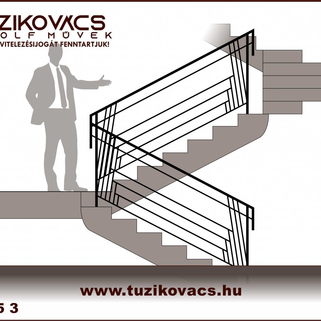 kovácsoltvas lépcsőkorlát minta 7